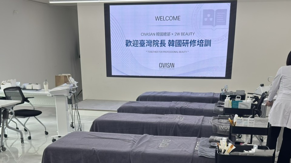 CIVASAN 韓國總部與台灣院長韓國研修培訓現場